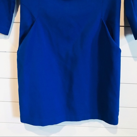 Gap michelle sheath active blue dress size 4 - Picture 3 of 7